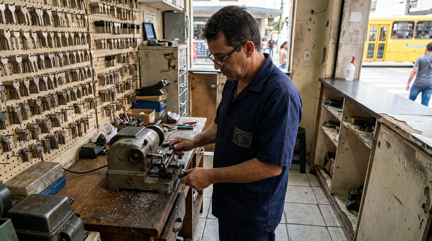 Cópia de Chave de Cadeado em Mogi das Cruzes‑SP