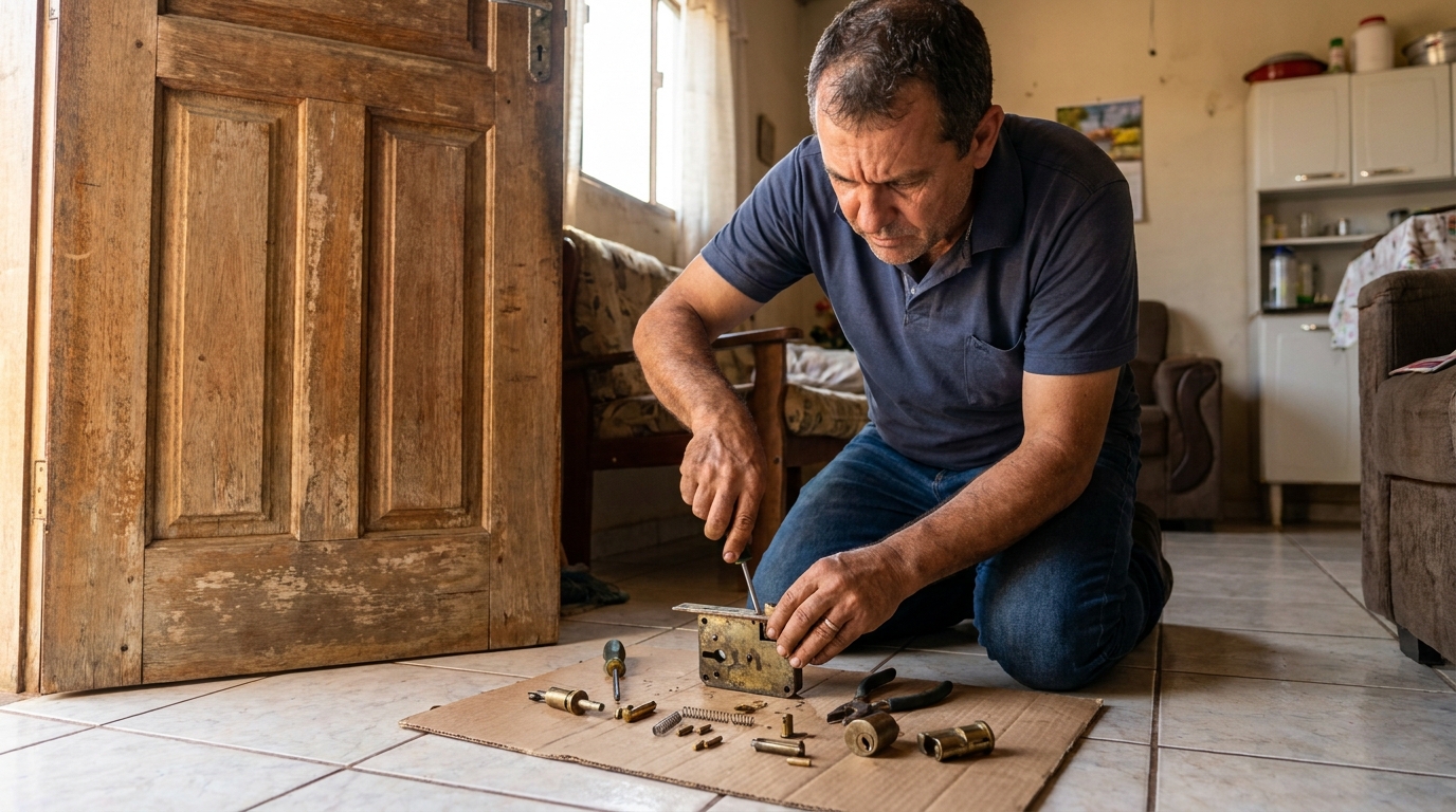 Reparo de Maçaneta em Mogi das Cruzes‑SP